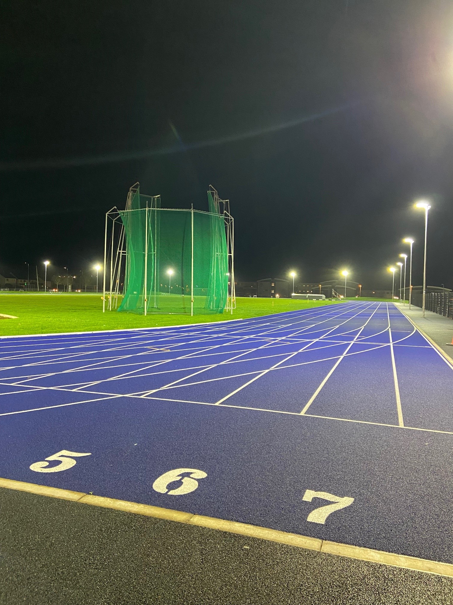 Carmarthen Leisure Centre Track 7