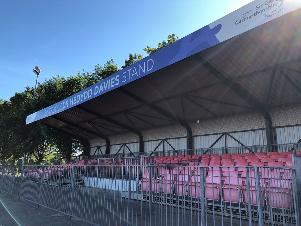 Carmarthen Leisure Centre Stand